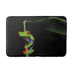 Red Eyed Painted Tree Frog Bath Mat