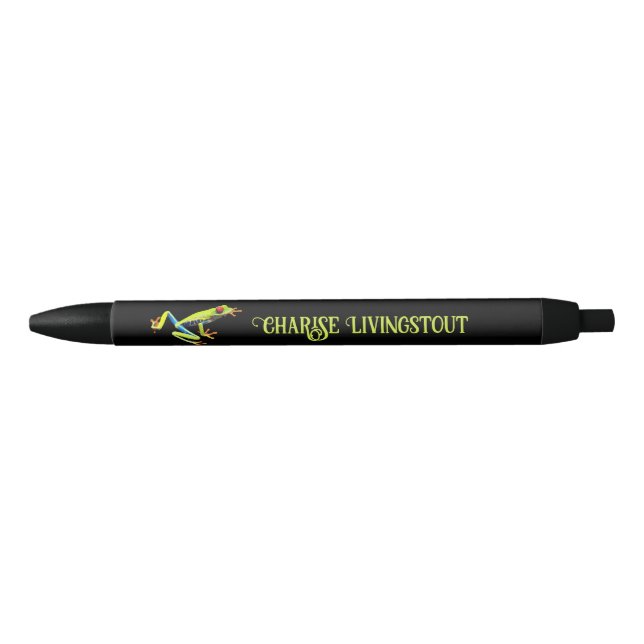 Red Eyed Painted Tree Frog  Pen (Front)