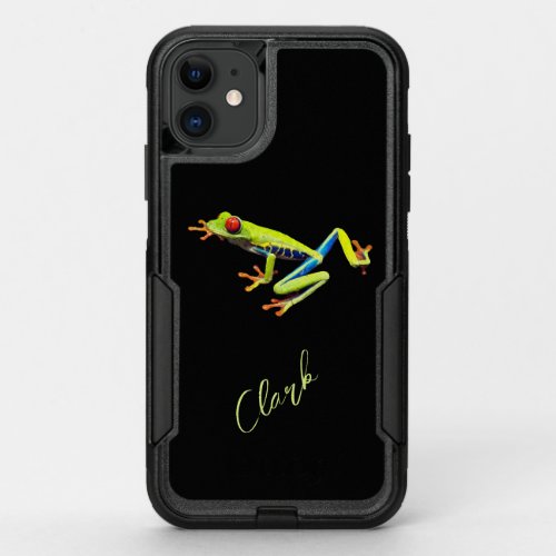 Red Eyed Painted Tree Frog Personal OtterBox Commuter iPhone 11 Case