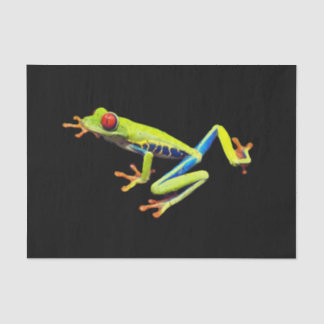 Red Eyed Painted Tree Frog  Tissue Paper