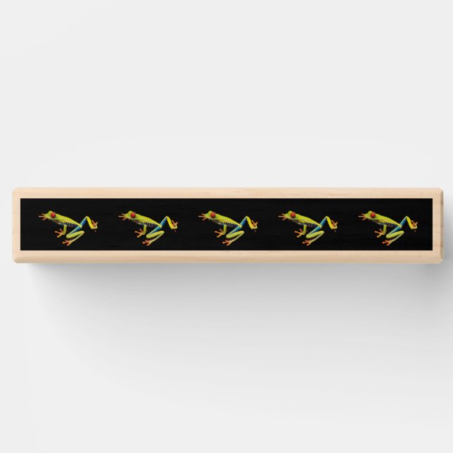 Red Eyed Painted Tree Frog  Topple Tower (Front)