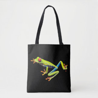 Red Eyed Painted Tree Frog  Tote Bag