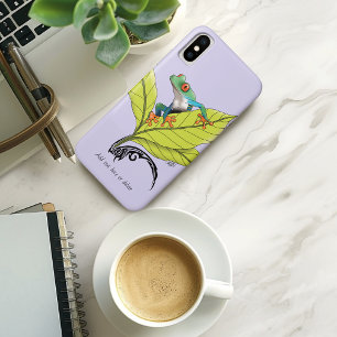 Red Eyed Tree Frog iPhone X Case