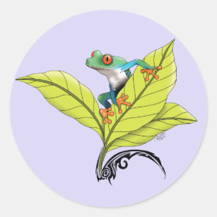Red Eyed Tree Frog Stickers - 26 Results | Zazzle