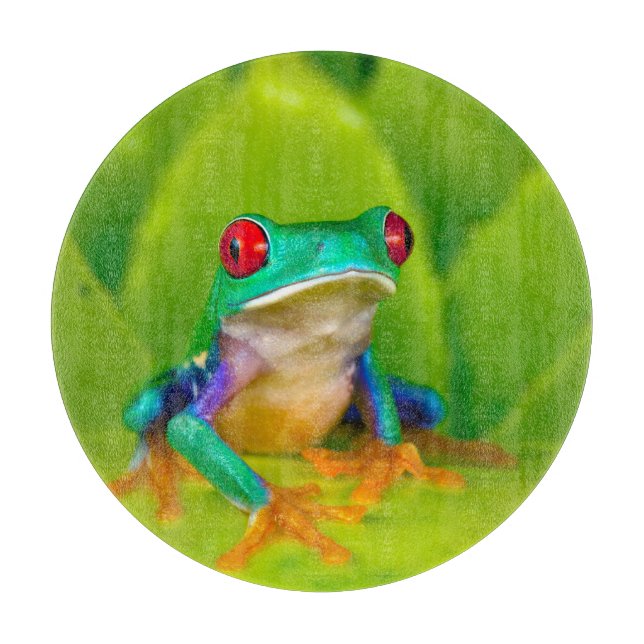 Red-eyed tree frog, Costa Rica Cutting Board (Front)