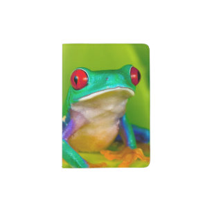 Red-eyed tree frog, Costa Rica Passport Holder