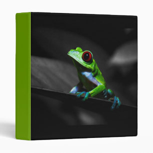 Red Eyed Tree Frog III Binder