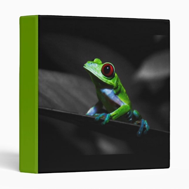Red Eyed Tree Frog III Binder (Front/Spine)