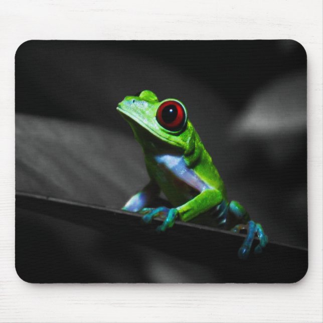 Red Eyed Tree Frog III Mouse Pad (Front)