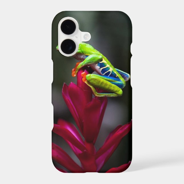 Red-eyed Tree Frog Iphone Case (Back)