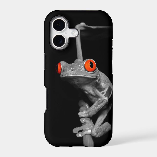 Red Eyed Tree Frog Iphone Case (Back)