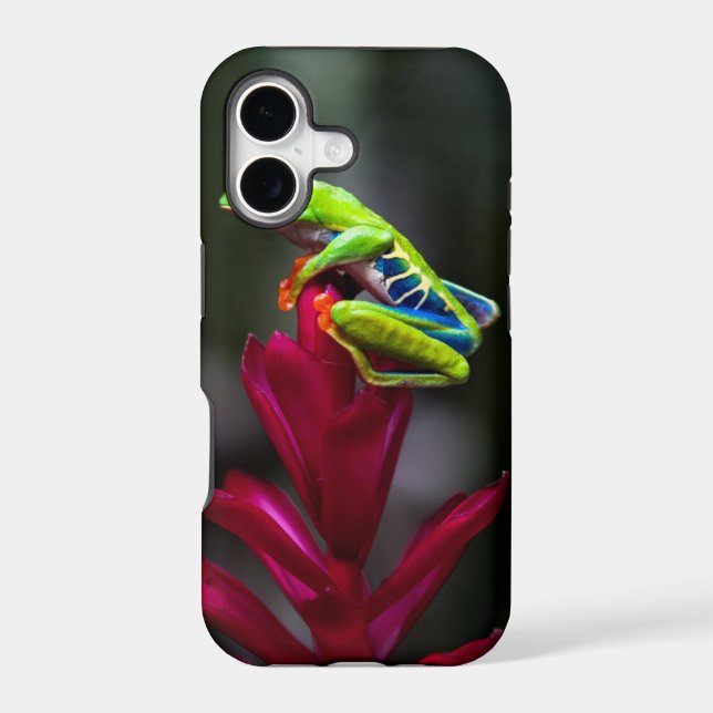 Red-eyed Tree Frog Iphone Case (Back)