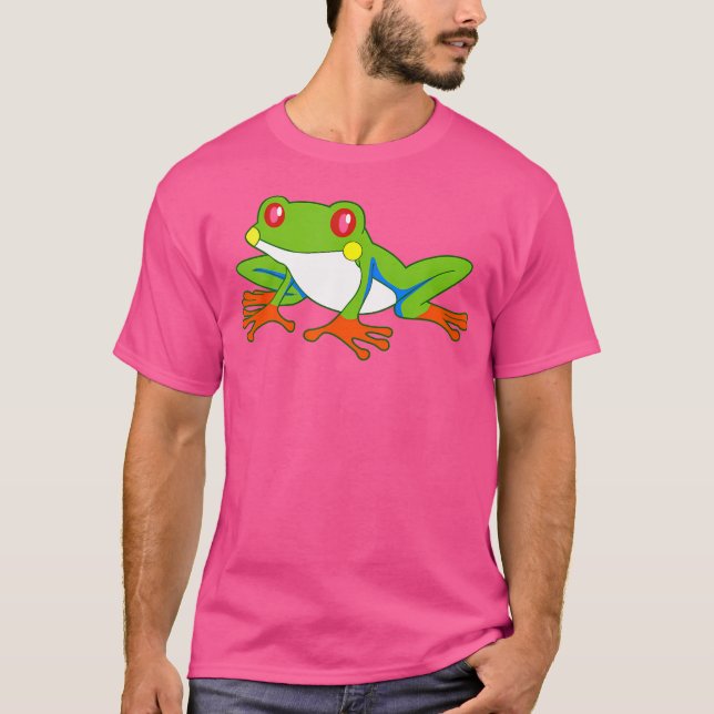 Red Eyed Tree Frog Love Red Eyed Tree Frog T-Shirt (Front)