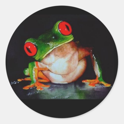 Red_eyed Tree Frog Stickers