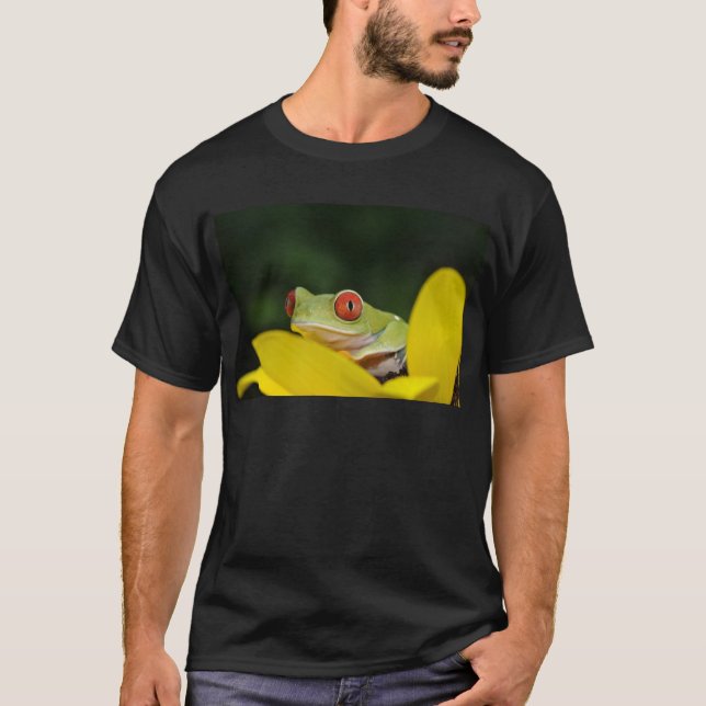 red eyed tree frog T-Shirt (Front)