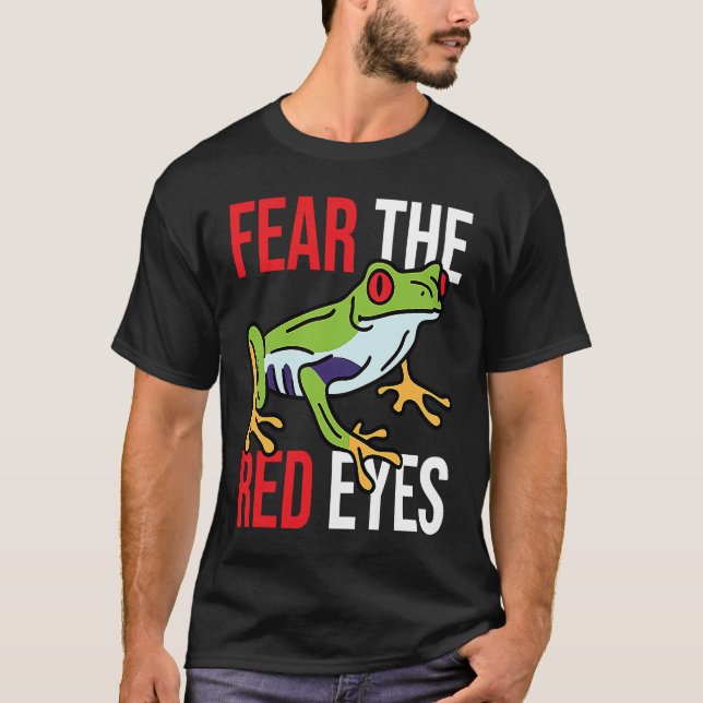 Red Eyed Tree Frog T-Shirt (Front)