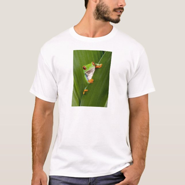 Red eyed tree frog T-Shirt (Front)