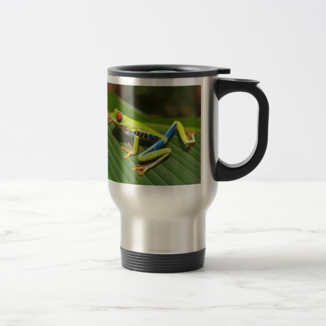 Red Eyed Tree Frog Travel Mug (Right)