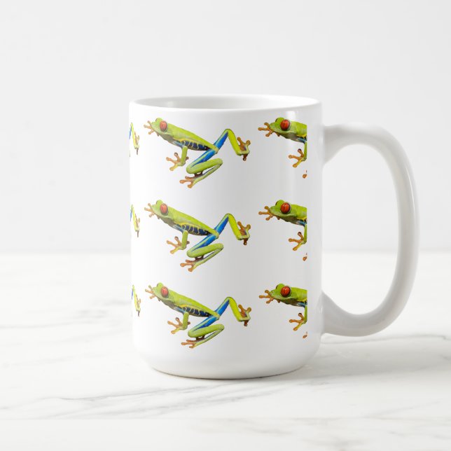 Red eyed tree frogs coffee mug (Right)