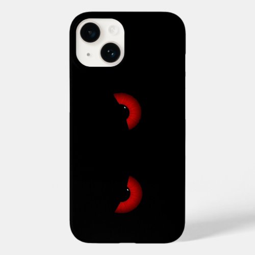 Red eyes monster black Case_Mate iPhone 14 case