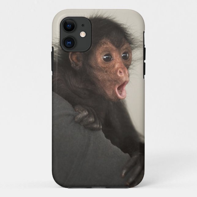 Red-faced Spider Monkey Ateles paniscus) Case-Mate iPhone Case (Back)