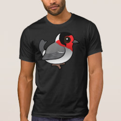 Red-faced Warbler Men's Alternative Apparel Basic Crew Neck T-Shirt