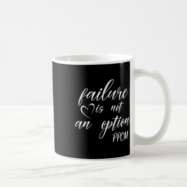 Red - Failure Is Not And Option Ppcm  Coffee Mug (Right)