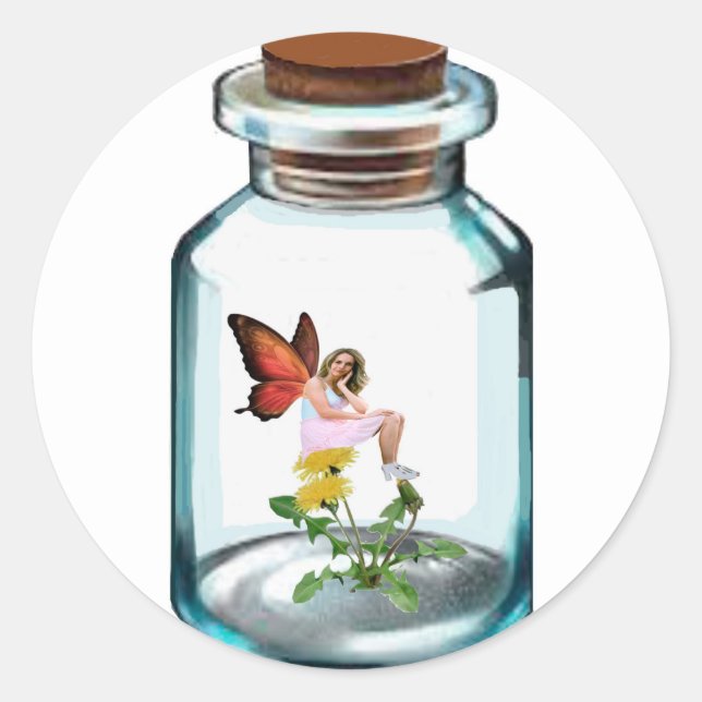 Red Fairy Envelope Seals (Front)