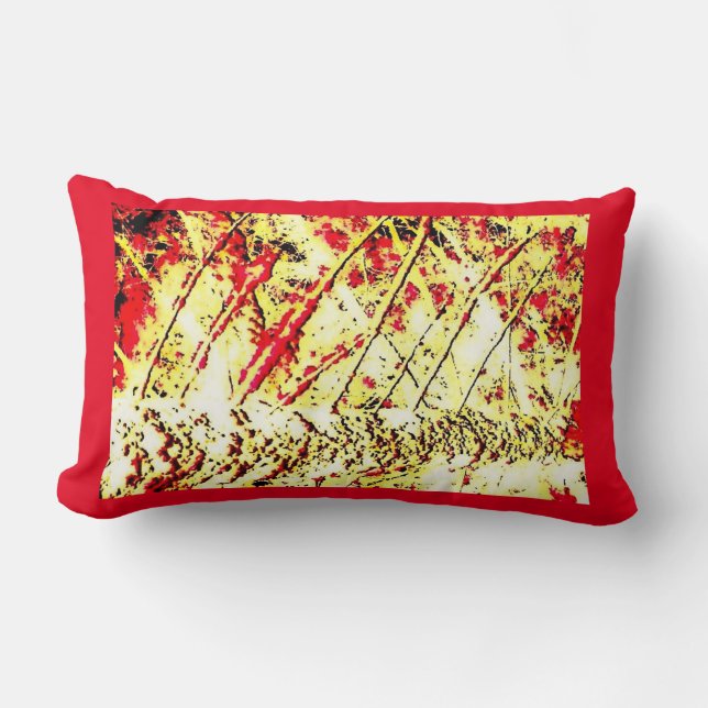 Red Fall Pillow (Front)