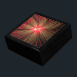 Red fansy fractal flower  gift box<br><div class="desc">Red fansy fractal flower. Glossy abstract fractal</div>
