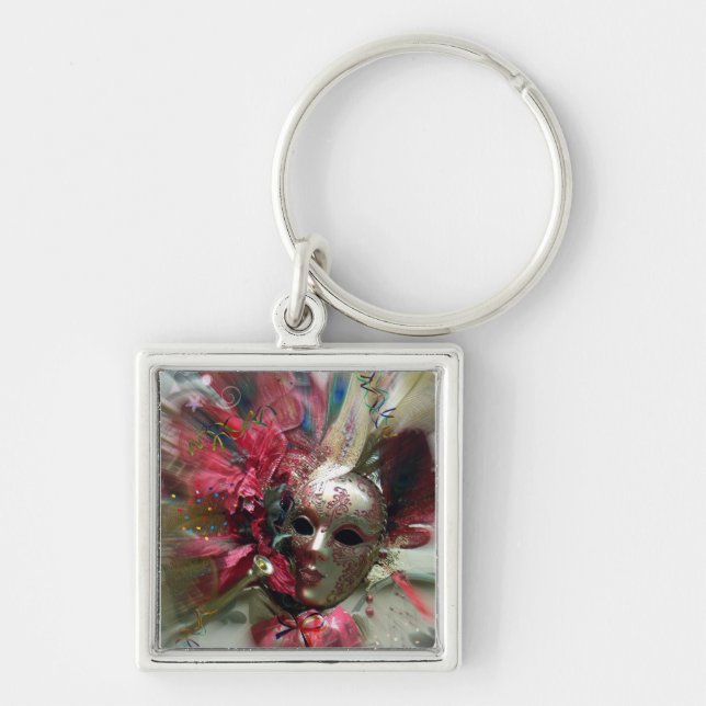 Red Fantasy Angel Keychain (Front)
