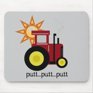 Red Farm Tractor T-shirts and Gifts Mouse Pad