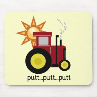 Red Farm Tractor T-shirts and Gifts Mouse Pad