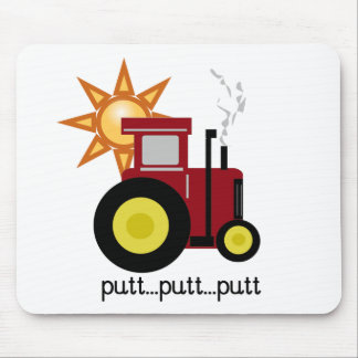 Red Farm Tractor T-shirts and Gifts Mouse Pad