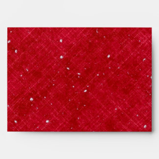 Red Faux Glitter Envelope