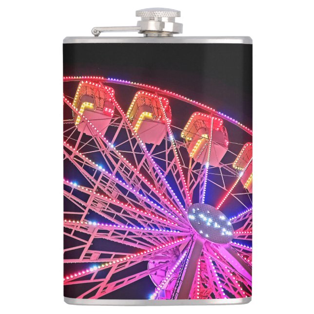 Red Ferris wheel Flask (Front)