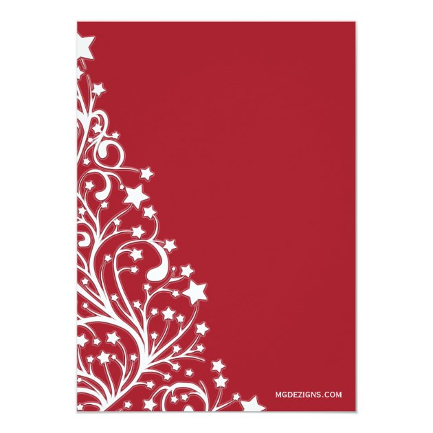 Red Festive Corporate Holiday Party Invites