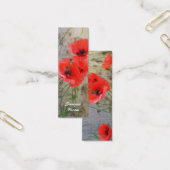 Red Field Corn Poppies Bookmark (Office)