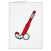 Red Field Hockey Stick (Front)