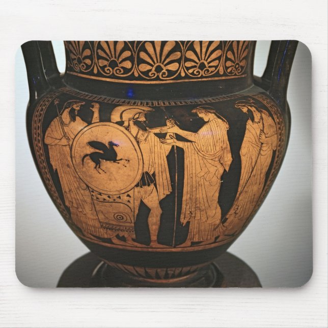 Red-figure krater mouse pad (Front)