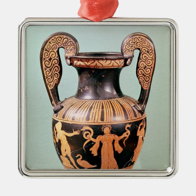 Red-figure volute krater metal ornament (Front)