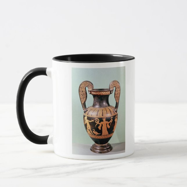 Red-figure volute krater mug (Left)