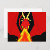 Red Fire Breathing Dragon (Front/Back)