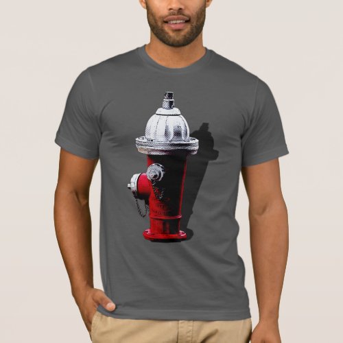 Red Fire Hydrant New York T_Shirt