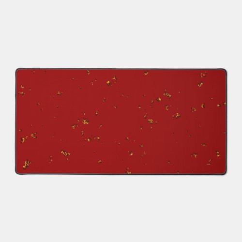Red Fire Sparks Overlay Your Photo Desk Mat