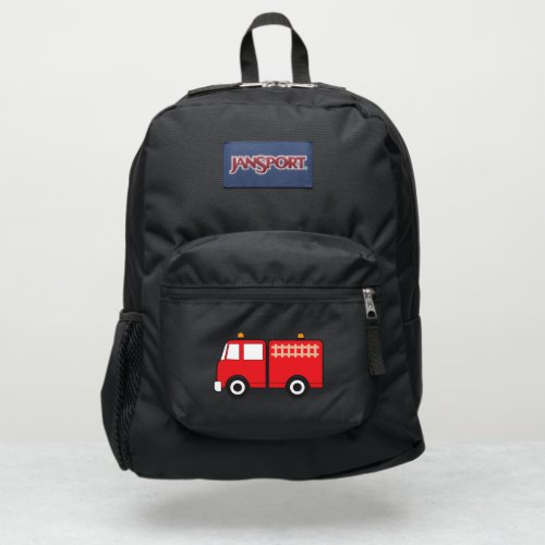 Red Fire Truck JanSport Backpack