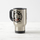 Red Fire Truck Rescue Travel Mug | Zazzle