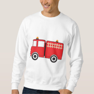 Red Fire Truck Sweatshirt