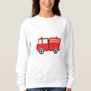 Red Fire Truck Sweatshirt