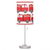 Red Fire Truck Table Lamp (Left)